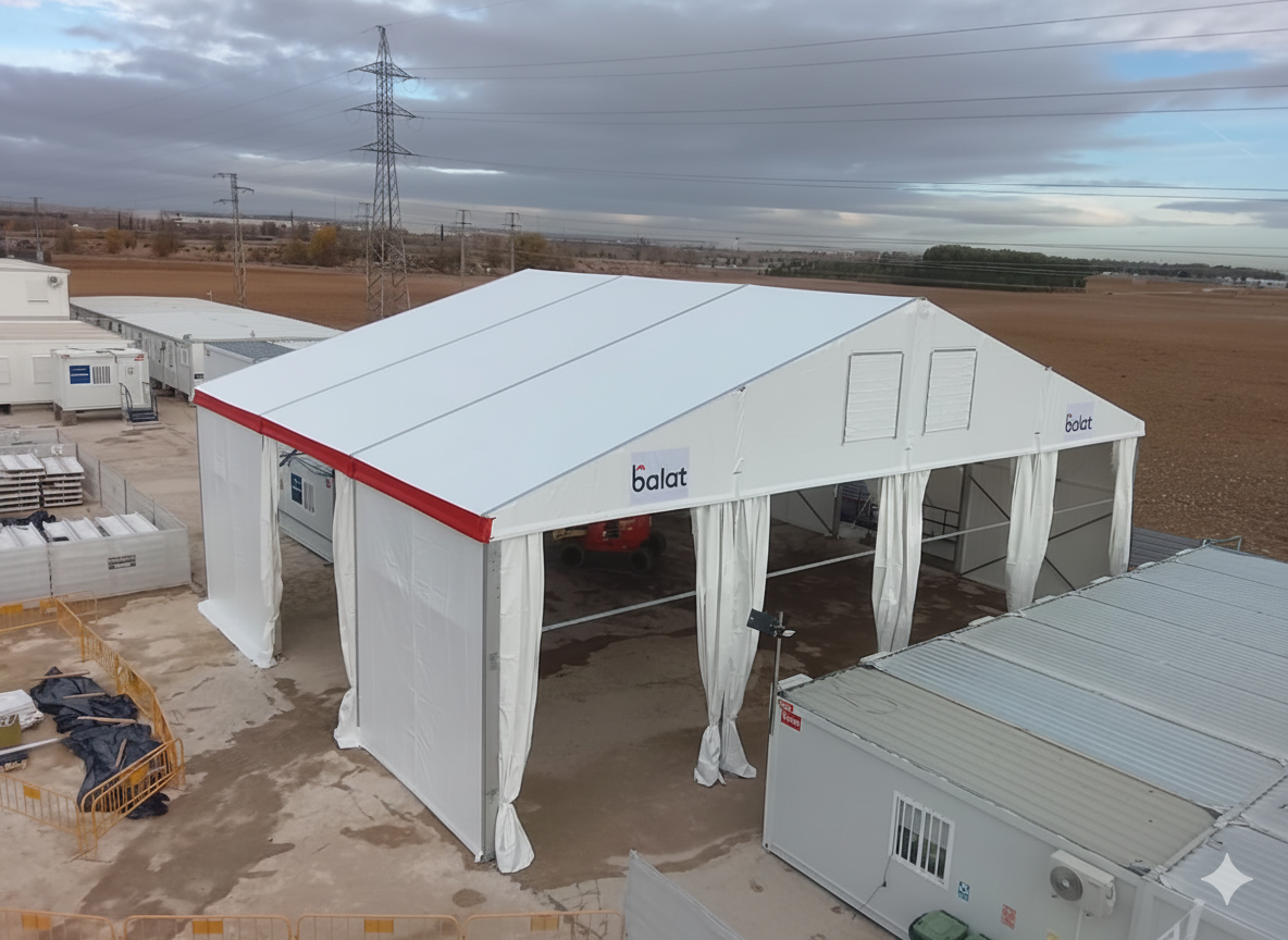 Balat Consolida su propuesta de carpas modulares en España